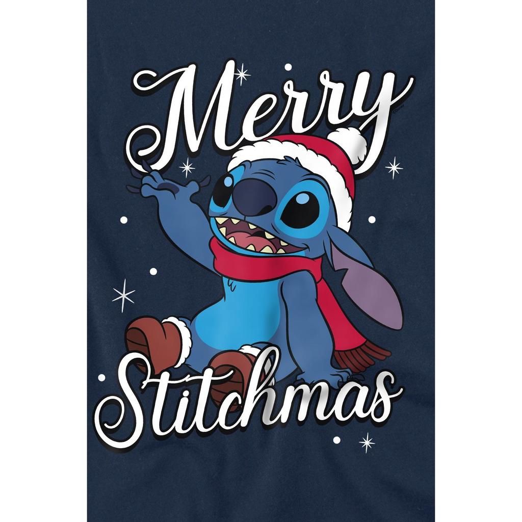 Lilo & Stitch Детская/Подростковая футболка Merry Stitchmas