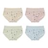 Yalu Women's Pure Cotton Antibacterial Briefs 4-Pack