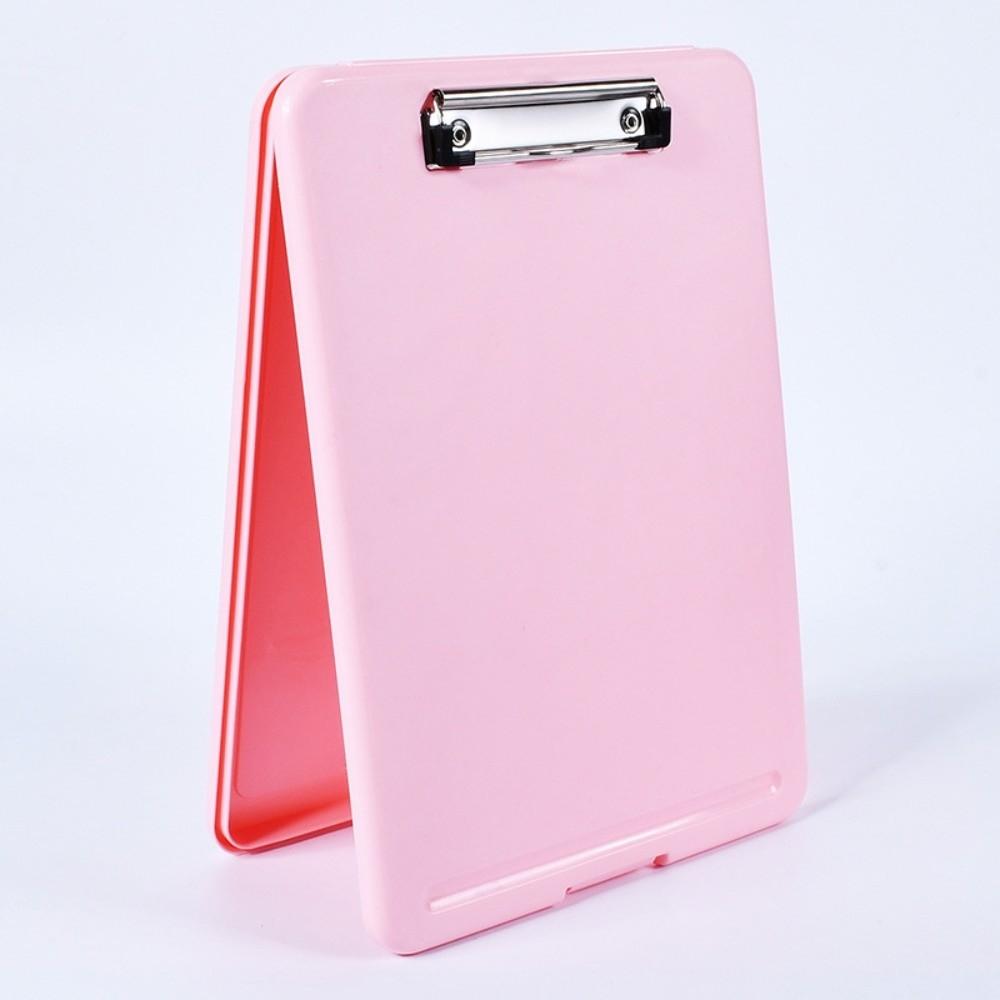 a4 Size File Folder with Clipboard Plastic Document Box For Students Teachers