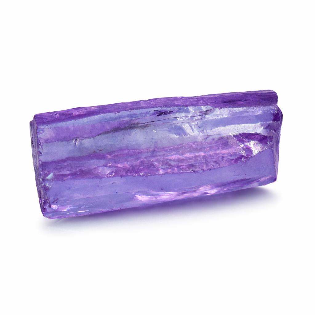 Purple Sapphire 175.2 Ct Natural Earth-Mined Uncut Rough Gemstone
