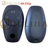 JULIJIA Оригинальный для Leapmotor S01 T03 C11 C01 Автомобильный Умный Дистанционный Ключ Чип ID4a 433 МГц Автомобильный Дистанционный Ключ Бесключевой Умный Ключ