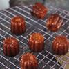 Форма для кексов-канале CHEFMADE, Антипригарная форма для выпечки, 32,7*25,9*3,6 см, Формочки: 3,5*3,0 см (20 чашек)