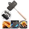 Sandwich Maker Nonstick Flip Grill Pan for Breakfast Hot Dog Toaster Grilled Cheese Maker Omelets Toast Baking Pan for