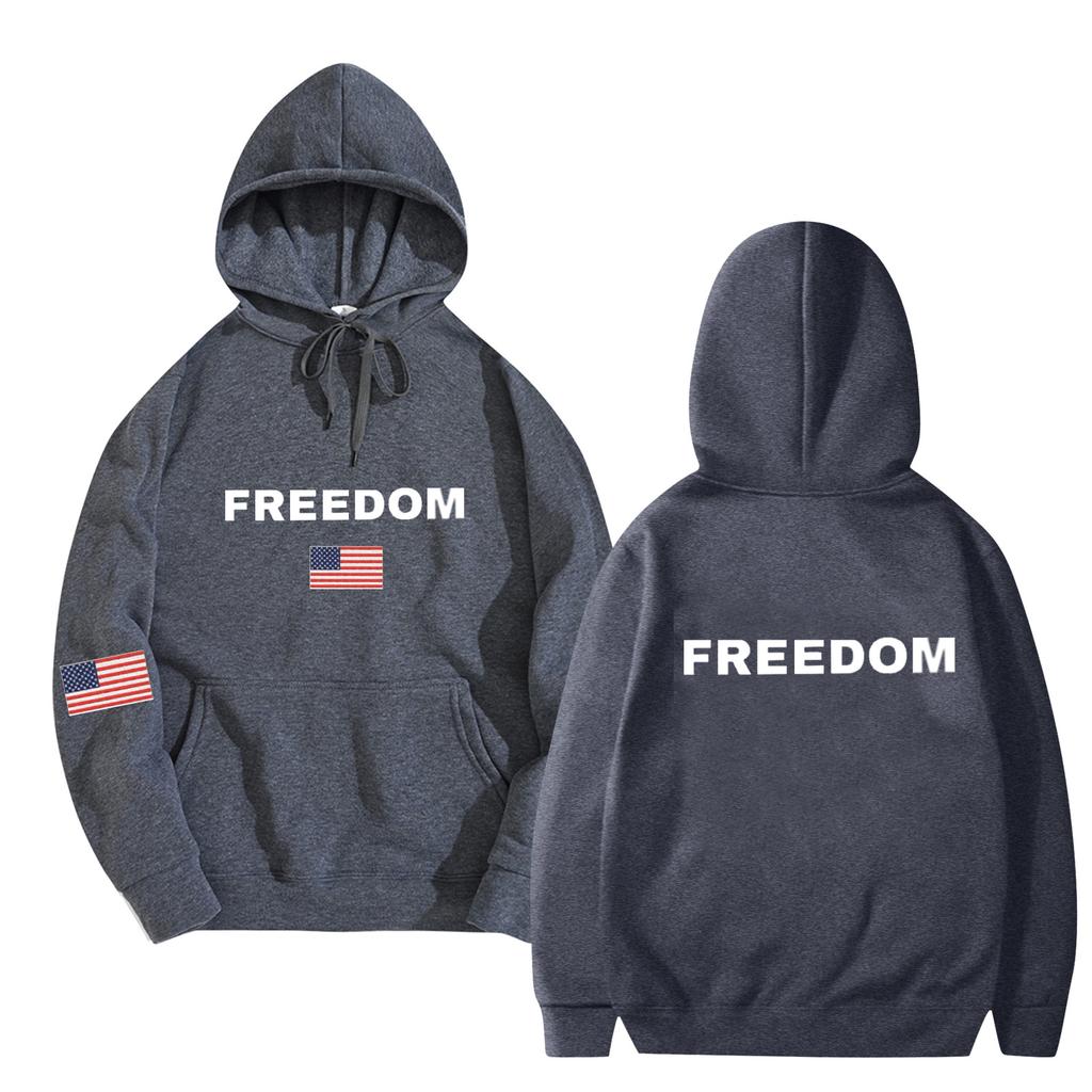 Women's And Men's Fashionable Hooded Long Sleeved Printed Casual Pullover Unisex Sweatshirt Top