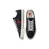 Comme des Garçons Play x Converse One Star Черно-белые унисекс кроссовки Красные A01791C