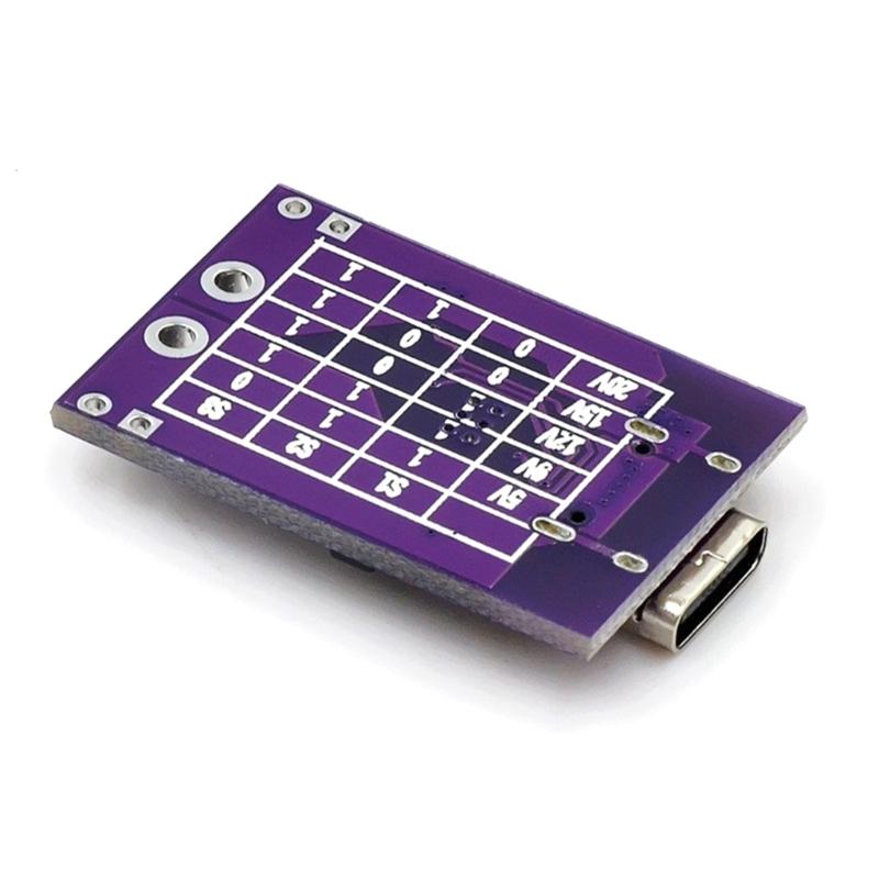 Adjustable DIP Switches Fast Charging Module 5V 9V 12V 15V 20V Fixed Output For Phones Solar Projects