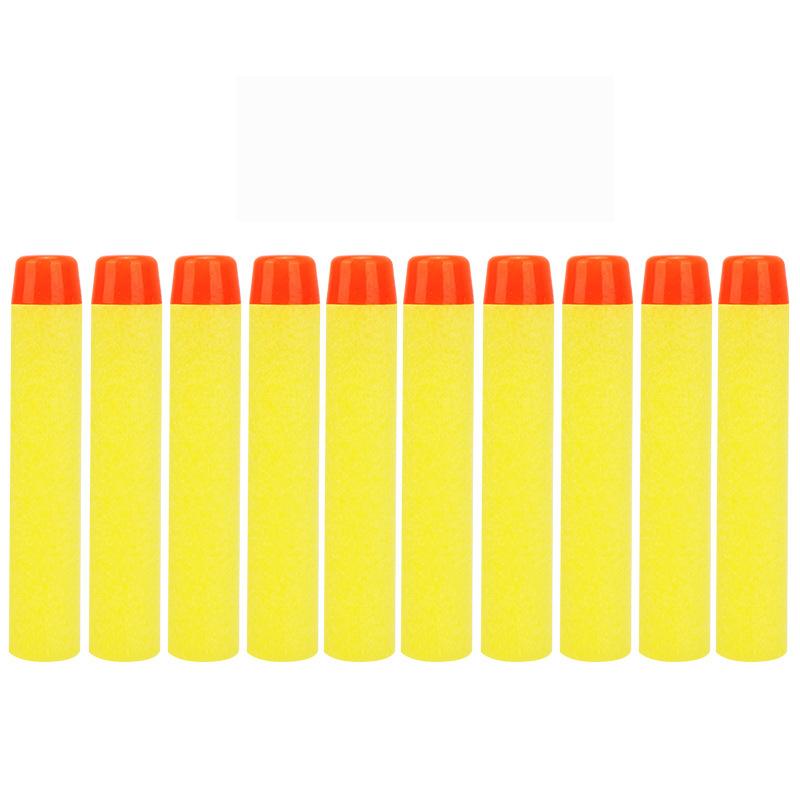 7,2 см 100 шт. Для Nerf Мягкие Пули Снаряды Круглая Головка Сменные Снаряды Детские Игрушечный Пистолет Пули Для NERF N-Btrike Бластеров