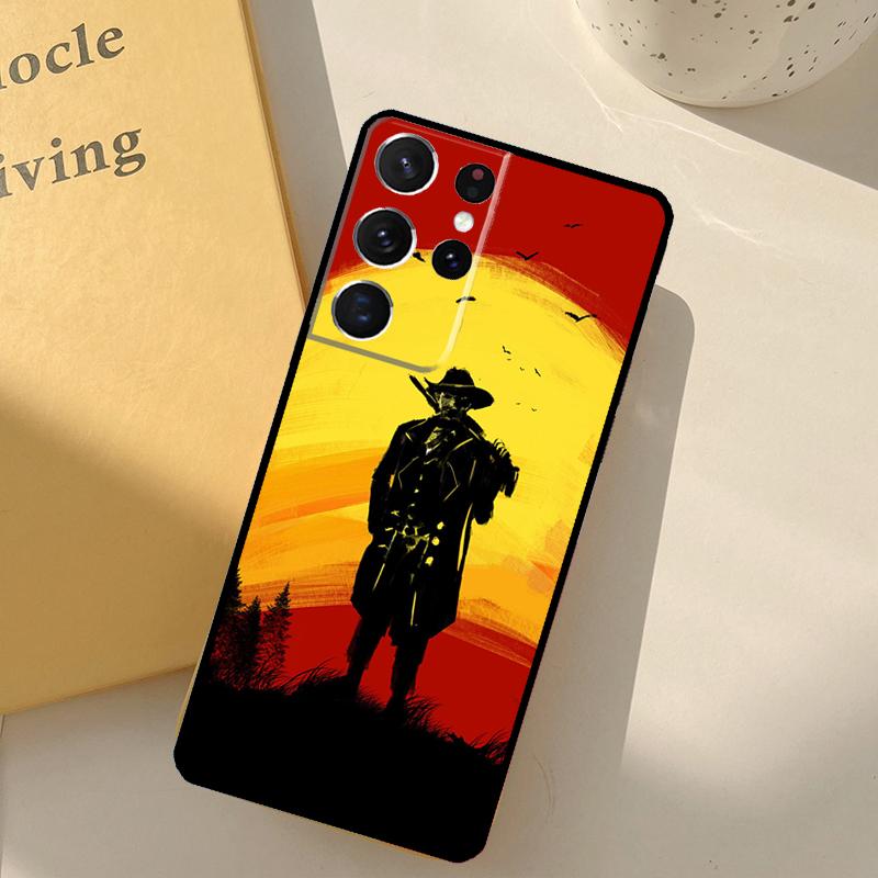 Чехол Red Dead Redemption 2 для Samsung Galaxy S23 S20 FE S21 S22 Ultra Note 20 S10e S8 S9 S10 Note 10 Plus