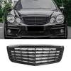 Front Grille For Mercedes Benz E-Class W211 E350 E320 E500 E550 2007 2008 2009 Front Bumper Racing Grill Tuning Accessories
