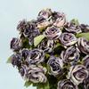 15 Heads Simulation Flower Rose Multicolor Decorative Flower Creative Faux Flower  Wedding Ornament