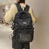 Preppy Student School Bag Lightweight Large Capacity Backpack