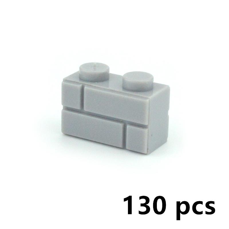 DIY Building Blocks Wall Figures Bricks 1x2 1x3 1x4 L Dots Educational Creative Construction Brick Size Compatible Small Bricks