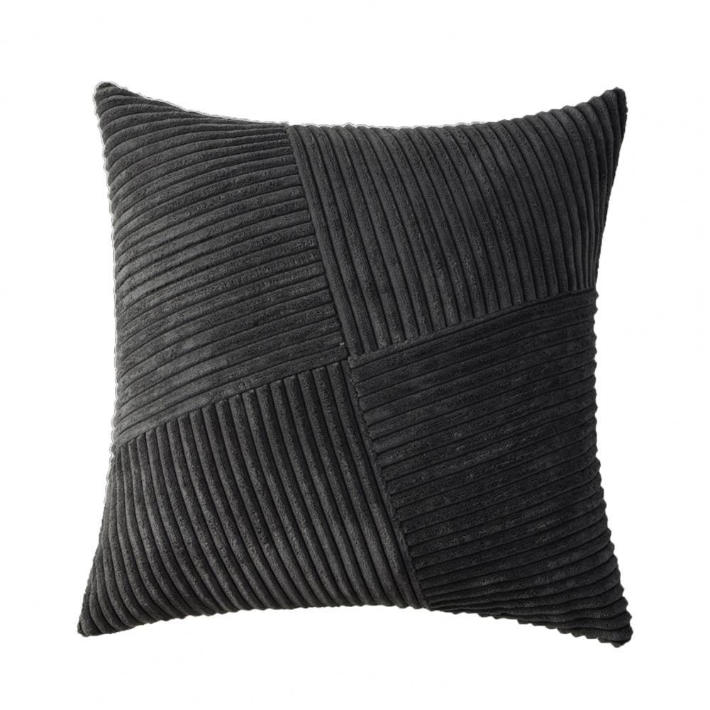 Вельветовая наволочка с геометрическим узором, наволочка в стиле бохо с текстурой пэчворк, вельветовая подушка для дивана в фермерском доме, для комнаты