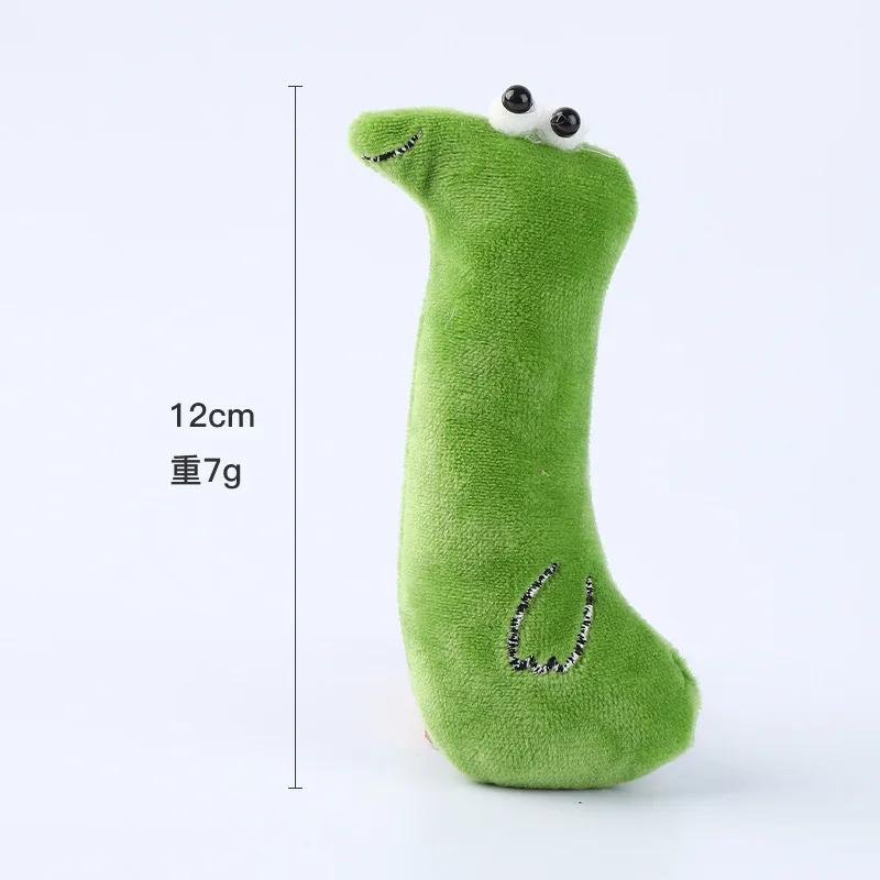 Cats Toys with Catnip Plush Cat Toy for Kitten Teeth Grinding Thumb Pillow Chewing Toy Claws Thumb Bite Gatos Pet Accessories