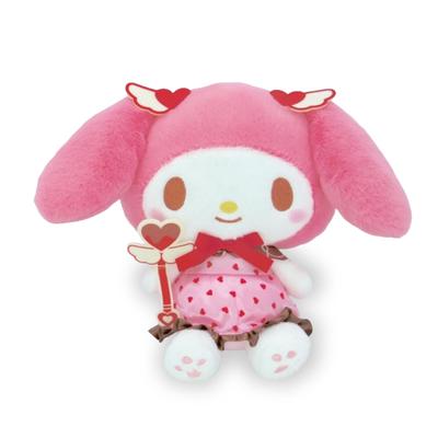Nakajima Corporation Sanrio Characters Волшебное Сердце Моя Мелодия Плюшевая игрушка S 205094-24 В19 x Ш27 x Г12.5см