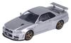 Inno Models Nissan Skyline II Silver Finished Product 1/64 GT-R (R34) V-Spec