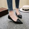 Versatile Single Shoes Women's 2025 Spring and Summer New Pointed Flat-soled Comfortable Shoes Soft-soled Single Shoes Women
