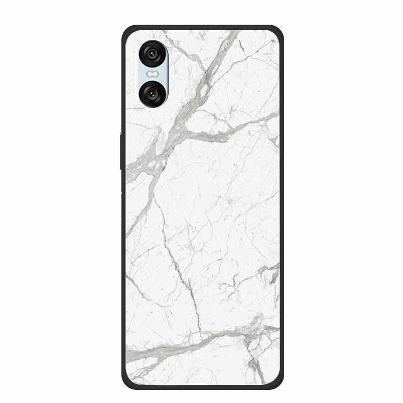 Чехол для Sony Xperia 10 VI 5G Мраморный ТПУ Мягкий Силиконовый Задняя Крышка Для Sony Xperia 10VI Чехлы для Телефона Защитный Мика Окрашенный Capa
