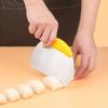 Stainless Steel Pastry Cutter Flour Pastry Scraper Chopper Scale Dough Pizza Cutter Comfortable Handle Kitchen Baking Tools