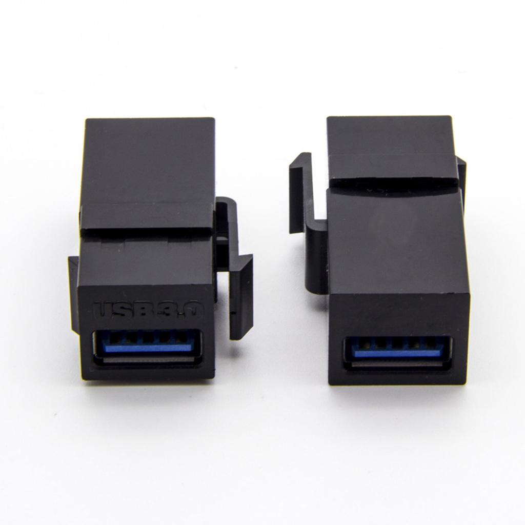 USB 3.0 A Female на A Female Удлинительный Keystone Jack Соединитель Адаптер Высокое Качество для Настенной Панели Панели USB 3.0 Jack