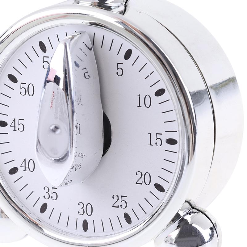 Механические напоминания о приготовлении пищи на 60 минут, будильник для кухонного таймера обратного отсчета