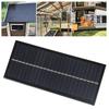 Solar Panels 2.5W Ultra-Compact Design Waterproof IP67 Easy Installation 6V/12V Output Solar Panel for Various Equipment