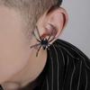 1Pc Giant Spider Earring Comfortable Wear Creepy Crawly Earring Funny Role Play Statement Spider Decor