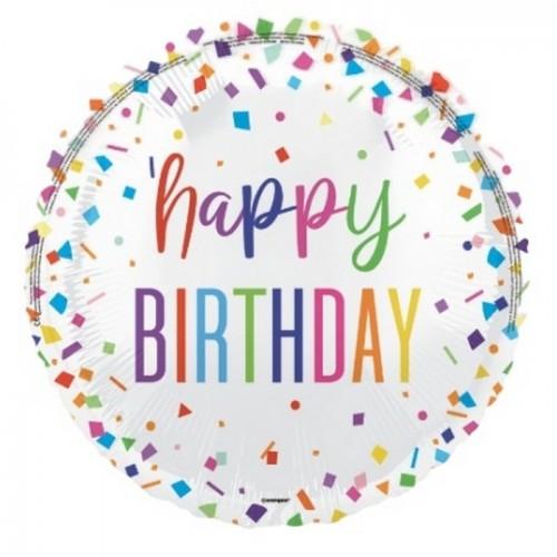 Unique Party Фольгированный шар с конфетти на день рождения
