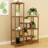 Multi-layer Solid Wood Succulent Flower Stand for Indoor Balcony or Living Room