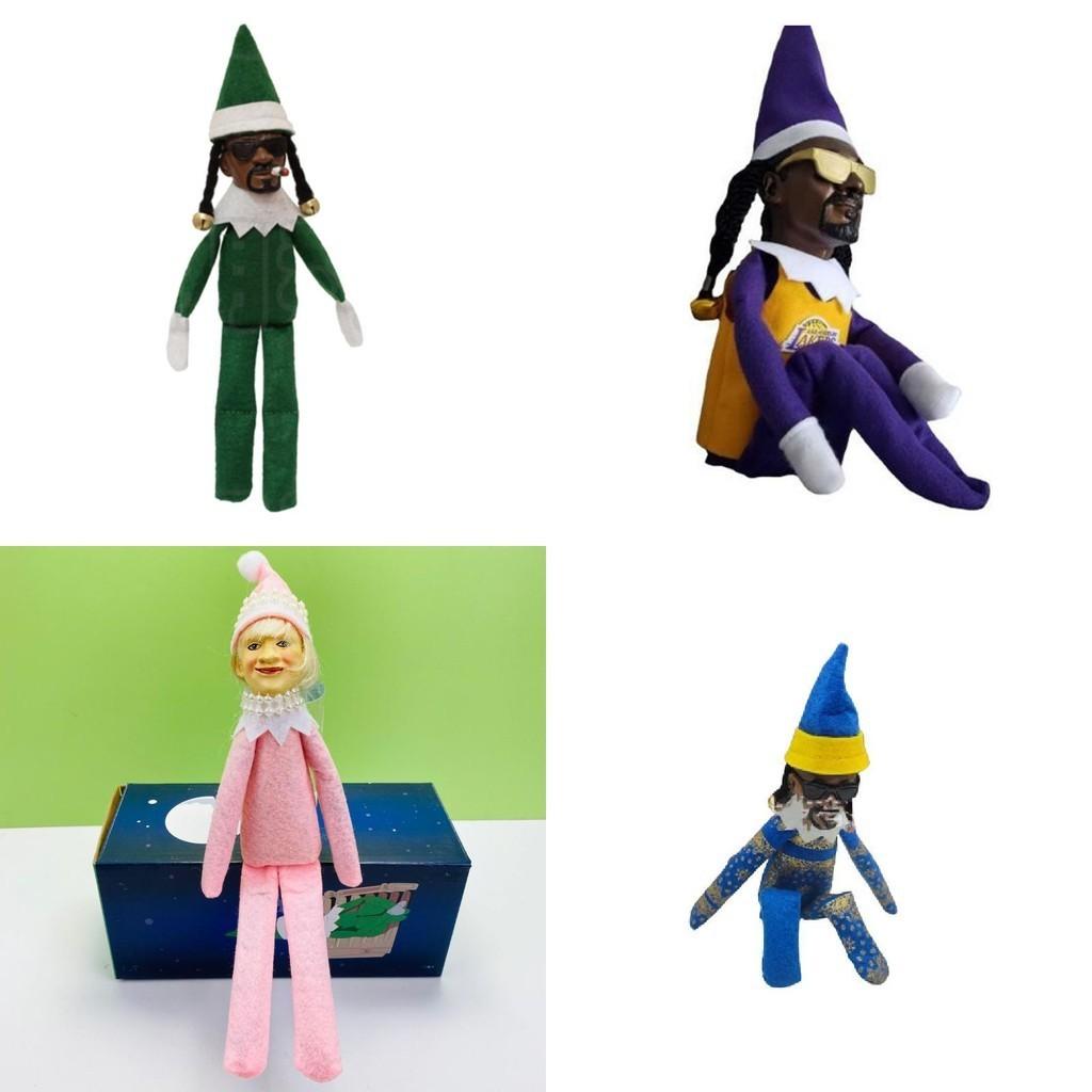 Unique Hand-sculpted Felt Christmas Elf Doll For Home Decoration