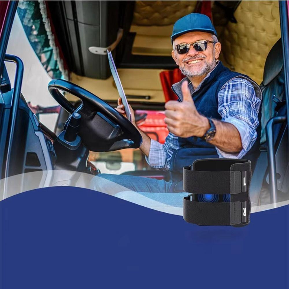 Dual Pressure Pads Sciatic Nerve Brace Compression Knee Pads  Sports Protective Gear