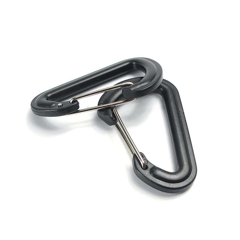 Lightweight Tactical Outdoor D-Ring Carabiner Quickdraw Hook Set