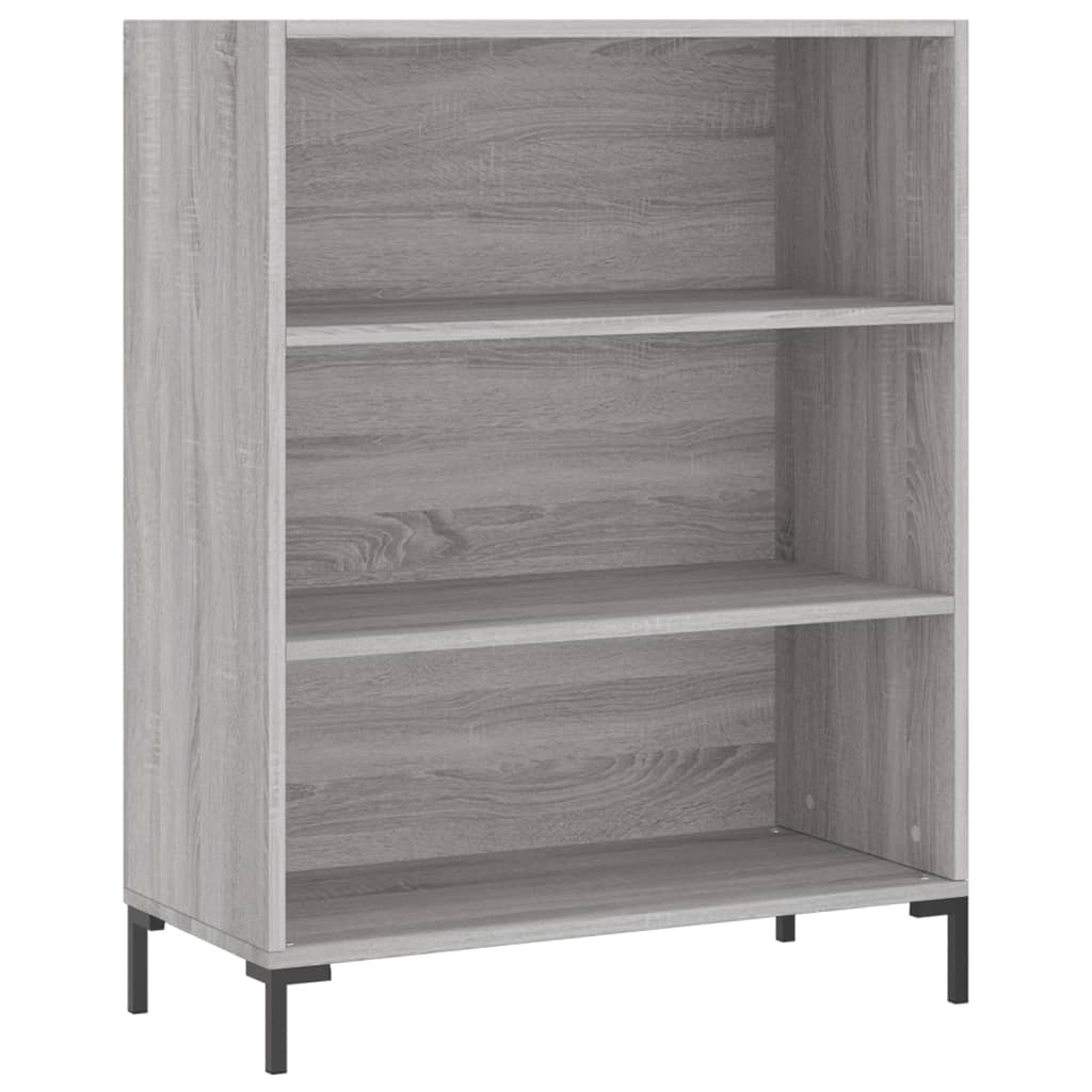 Highboard Gray Sonoma 69.5 x 34 x 180 cm Particleboard