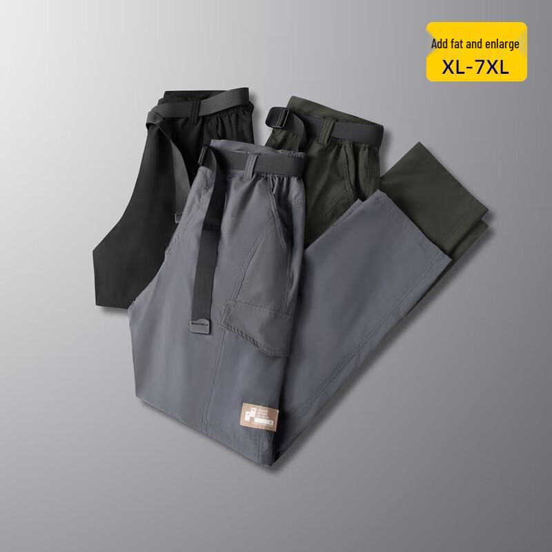 Мужские брюки карго больших размеров, трансформируемые для улицы