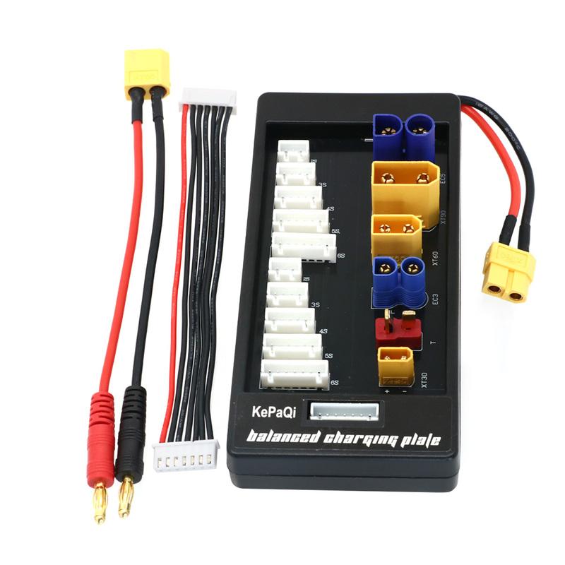 NEW XT90 EC5 EC3 XT60 T XT30 Parallel Lipo Battery Charging Board 2-6S for ISDT Q6 PL6 PL8 Charger IMAX B6 B6AC B8 Charger