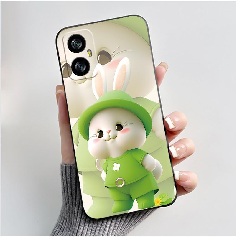 For Blackview A52 Pro Case BlackviewA52 Shockproof Luxury Cute Love Rabbit TPU Phone Cover for Blackview A52 Silicone Soft Case