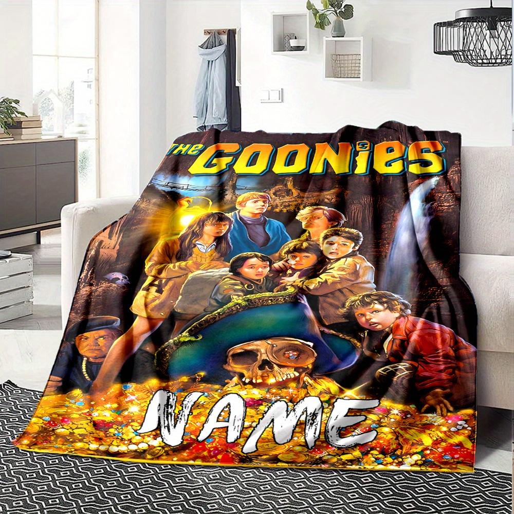 The Goonies Adventure Skull Treasure Cave Four Seasons Blanket Customized With Your Name Lightweight And Warm Perfect Gift For Home Office Camping