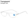 Women Men Anti Blue-Ray Transparent Eyeglasses Reading Glasses Eyewear Presbyopia