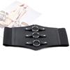 Supplies Corset PU Leather Women Accessories Elastic Buckle Girdle Waistband Wide Waist Belt