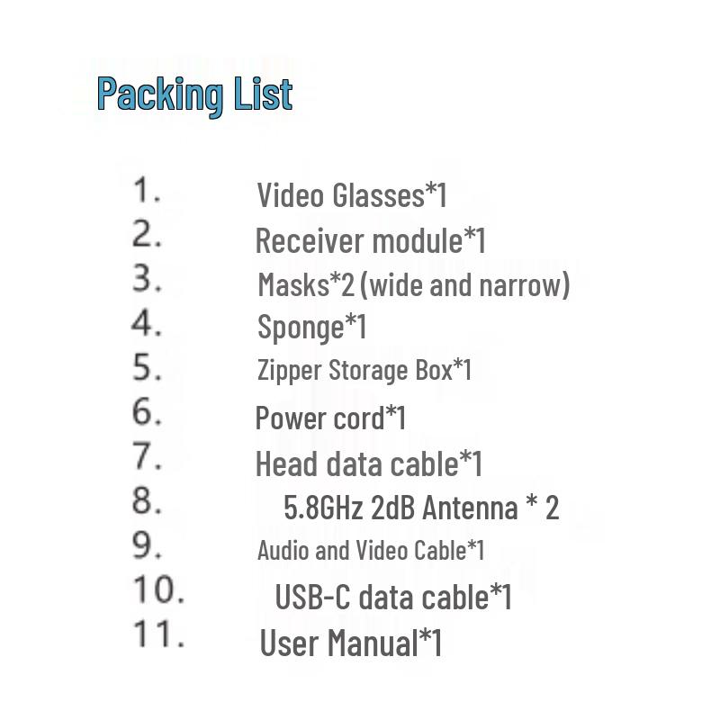 JunSui SKYZONE FPV Goggles