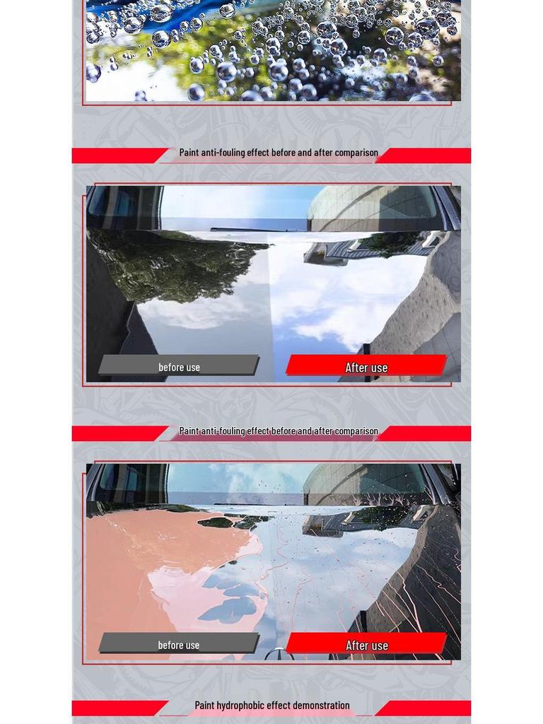 Canature Нанопокрытие Глянцевый Агент: Водоотталкивающий спрей-воск против загрязнений для ухода за стеклом и лакокрасочным покрытием