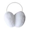 Plush Ear Muffs Pearl Ear Warmer Winter Earflaps  Men Women