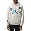 Jordan Толстовка FW25 Dynasty Patch Interlock Knit Pullover с длинным рукавом Детские толстовки IU5377-133