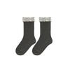 Shiny Sequin Short Socks Solid Color Middle Tube Hosiery Soft Girls Glitter Socks  Elastic