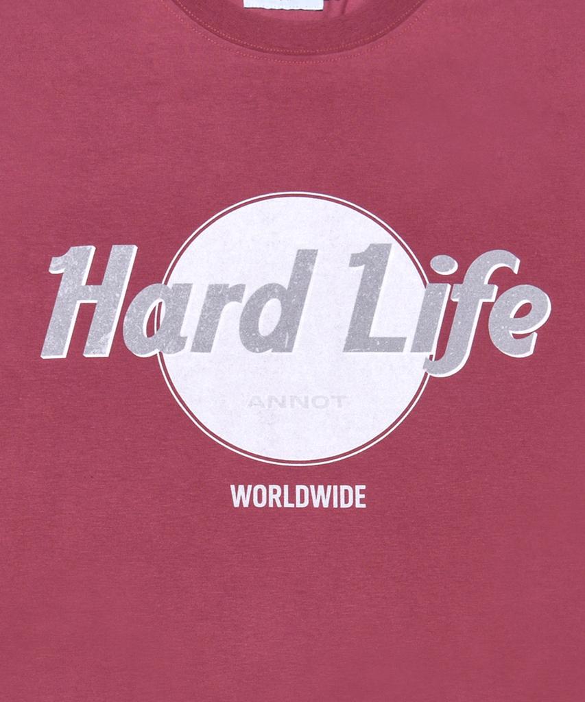 Футболка ANNOT Hardlife Стирка Розовый