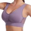 Sports Bras for Women Seamless Comfortable Yoga Bra Mesh Breathable Fitness Gym Wear Running Sports Underwear