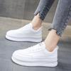 Женские повседневные белые туфли на толстой подошве. Новые осенние модные туфли. Хлебные туфли. Женские туфли. Износостойкие кроссовки оптом.