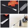 Cupcake Piping Pastry Double head Cake Decorating Tip Cleaning Brush Icing Nozzles Stainless Steel