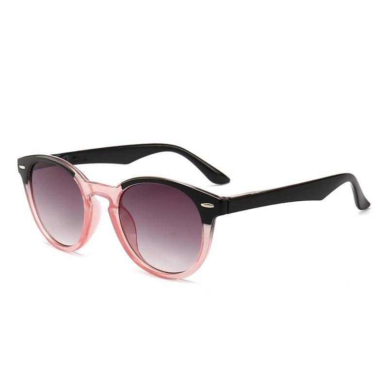 Fashion Unisex Round Reading Sunglasses Men Women Hyperopia Presbyopia Glasses Diopters Prescription Eyewear +100 +200 +300 +400