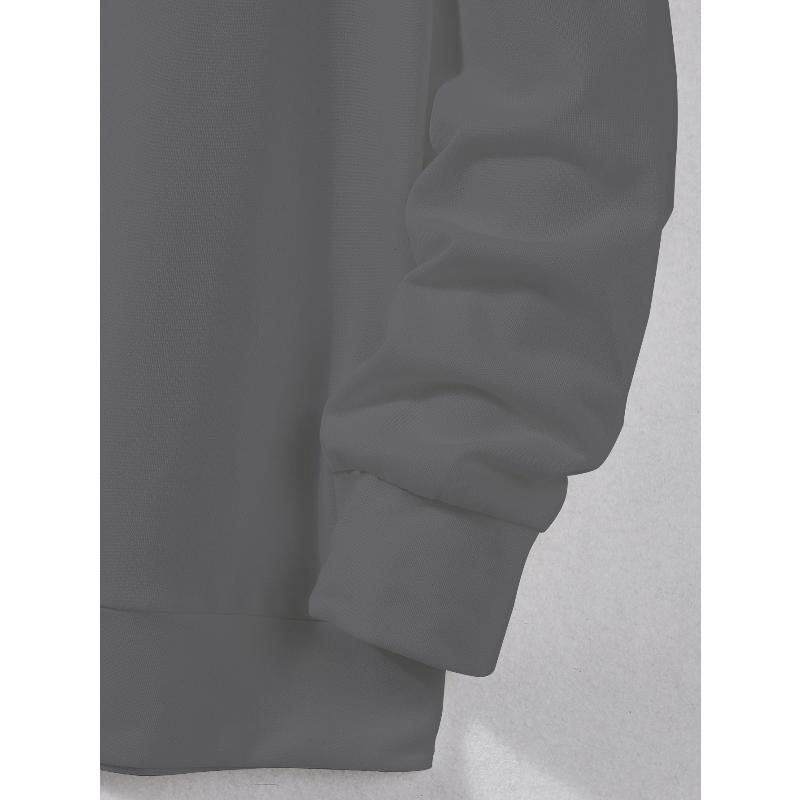 Мужской спортивный костюм из полиэстера, состоящий из 2 предметов: толстовка с круглым вырезом и шорты свободного кроя для спортзала